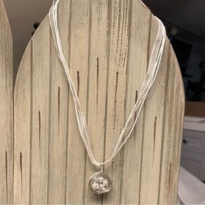 NWT Ann Peden Jewelry Hand Wire-Wrapped in America Birds Nest Pendant